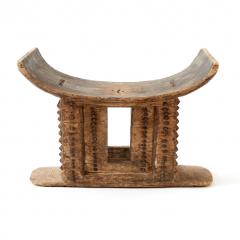 Hand Carved Vintage African Stool - 2656736