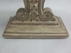 Hand Carved and Cerused Modern Neoclassical Northern Italian Console - 1844405