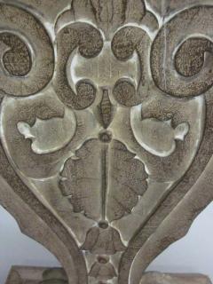 Hand Carved and Cerused Modern Neoclassical Northern Italian Console - 1844408