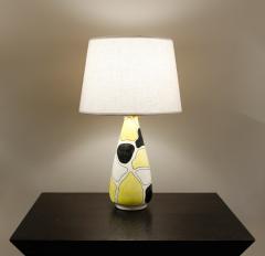 Hand Decorated Studio Made Table Lamp 1950s - 253958