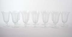 Hand Etched Tableware Glassware Service 12 People - 2925414