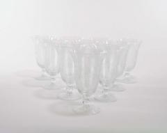 Hand Etched Tableware Glassware Service 12 People - 2925416