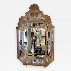 Hand Etched Venetian Mirror - 2380565