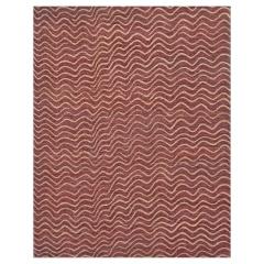 Hand Knotted Wool and Hemp Rug - 2380694