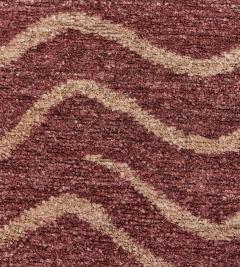 Hand Knotted Wool and Hemp Rug - 2380706