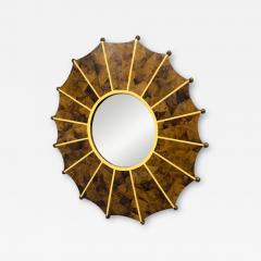 Hand Made Horn Mirror with Inlay - 1470778