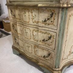 Hand Painted Italian Bureau Bookcase 19th century - 3815364