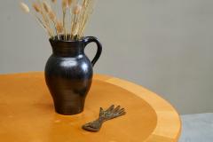 Hand Shaped Bottle Opener in Patinated Sand Cast Iron 1960s - 4526888