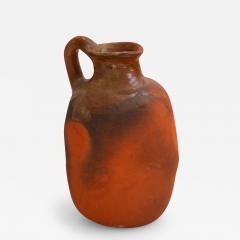 Hand Thrown Terracotta Ceramic Pitcher - 2891079
