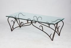 Hand Wrought Iron Coffee Table - 4363847