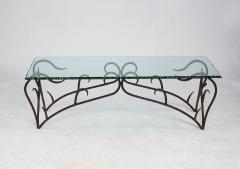 Hand Wrought Iron Coffee Table - 4363849