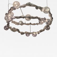 Hand woven Metal Constellation Chandelier - 4412232