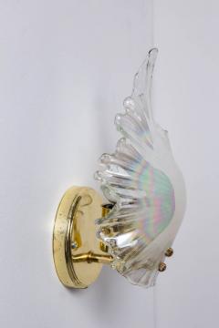Handblown Glass Shell Sconce - 226620