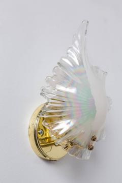 Handblown Glass Shell Sconce - 226622
