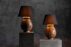 Handcrafted Ceramic Table Lamps France 20th Century - 4437416