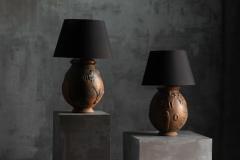 Handcrafted Ceramic Table Lamps France 20th Century - 4437421