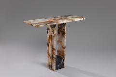 Handcrafted Console in Patagonia and Marquina Marble Italy 2022 - 2871018