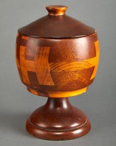 Handcrafted Marquetry Container - 3941370