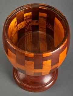 Handcrafted Marquetry Container - 3941409