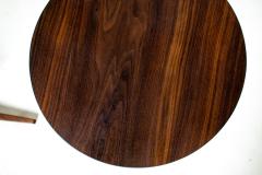 Handcrafted Mid Century Modern Walnut Lollipop Side Table Hobbs Modern Original - 4763019