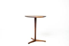 Handcrafted Mid Century Modern Walnut Lollipop Side Table Hobbs Modern Original - 4763022