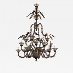 Handcrafted Modern Fum Murano Glass Chandelier Ca Rezzonico Collection - 4634522