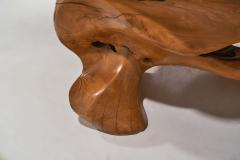 Handcrafted Teak Root Bench Europe late 20th century - 3102915