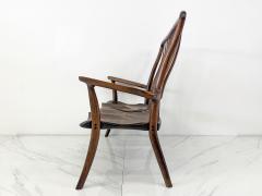 Handcrafted Walnut Studio Craft Loveseat in the Style of Maloof and Nakashima - 4406600