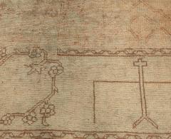 Handmade Antique Turkish Oushak Rug - 2450230