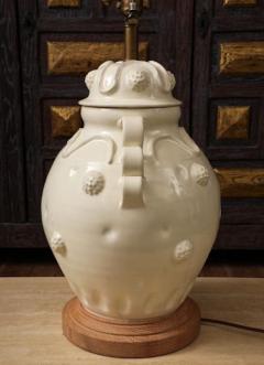 Handmade Pottery lamp - 4193234