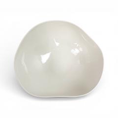 Handmade White Porcelain Compote - 4518358