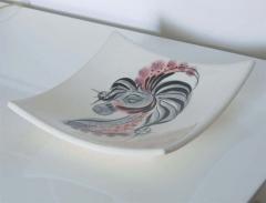 Handpainted Carnival Horse square Platter - 1803444