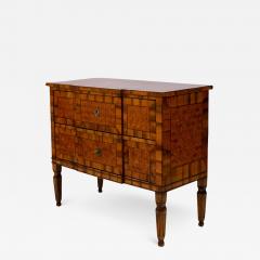 Handpolished 1830s Louis Seize XVI Style Chest of Drawers in Nutwood - 2693223