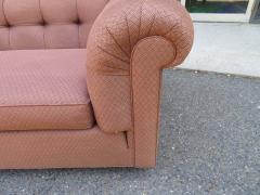Handsome Mid Century Modern Dunbar Style Chesterfield Tufted Party Sofa - 1612947