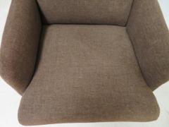 Handsome Teak Lounge Chair Mid Century Modern - 1646082