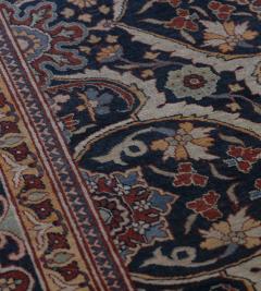 Handwoven Antique Persian Wool Tabriz Rug - 1821850