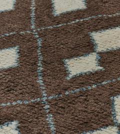 Handwoven Contemporary Hemp Rug - 2352037