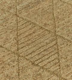 Handwoven Diamond Patterned Hemp Rug - 2352030