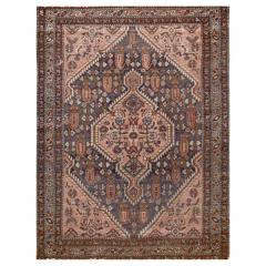 Handwoven Mid 20th Century Persian Malayer Rug - 2392197