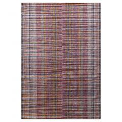 Handwoven Plaid Wool Flatweave - 2392190