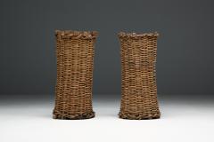 Handwoven Rural Baskets France 19th Century - 4244013