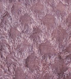 Handwoven Wool and Mohair Tufted Trellis Rug - 2352021