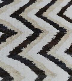 Handwoven Zig Zag Turkish Style Wool Deco Rug - 2368428