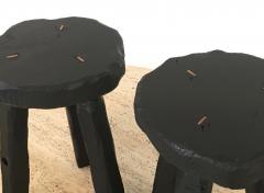 Hannah Vaughan Hannah Vaughan Hand Carved Anthropological Collection Stools 3 and 4 - 1020099