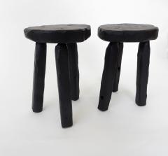 Hannah Vaughan Hannah Vaughan Hand Carved Anthropological Collection Stools 3 and 4 - 1020104