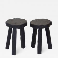 Hannah Vaughan Hannah Vaughan Hand Carved Anthropological Collection Stools 3 and 4 - 1022385