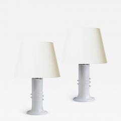 Hannelore Margarete Dreutler Pair of Table Lamps in Hand Blown Glass by Hannelore Margarete Dreutler - 3333340