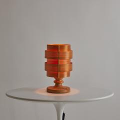 Hans Agne Jakobsson 1960s Hans Agne Jakobsson Model B148 Wood Table Lamp for AB Ellysett - 3425594