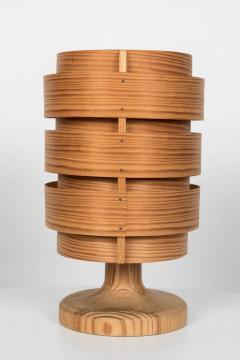 Hans Agne Jakobsson 1960s Hans Agne Jakobsson Wood Table Lamp for AB Ellysett - 601549