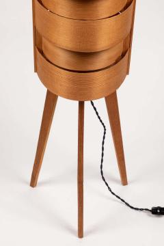 Hans Agne Jakobsson 1960s Hans Agne Jakobsson Wood Tripod Floor Lamp for AB Ellysett - 2770204